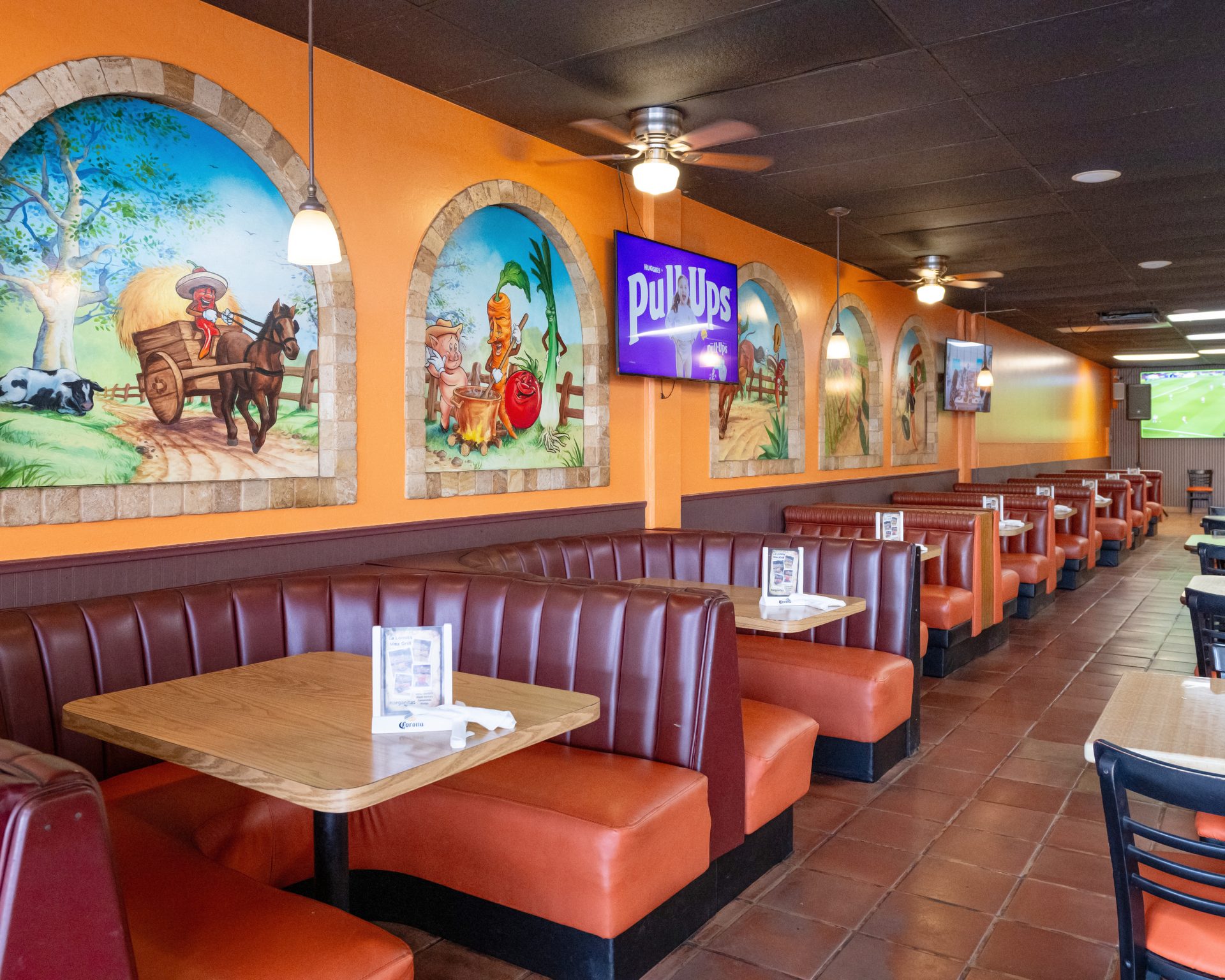 Dine in, stay awhile