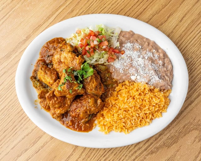 Costillas con nopales.
