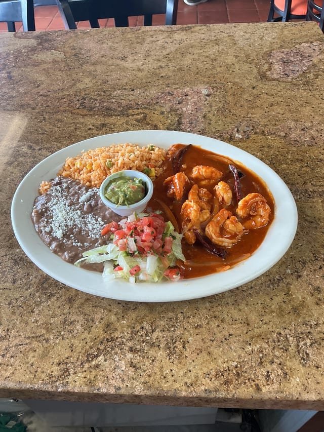 Camarones a la Diabla.