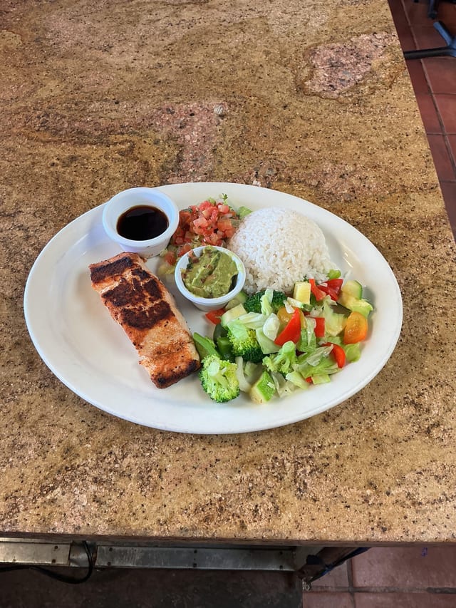 Blackened Salmon.