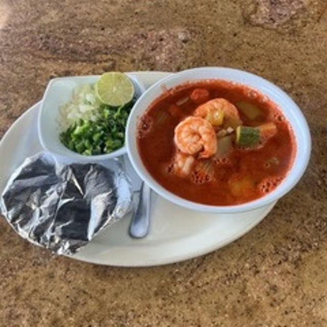 Caldo de Camaron.