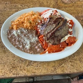 chilaquiles asada